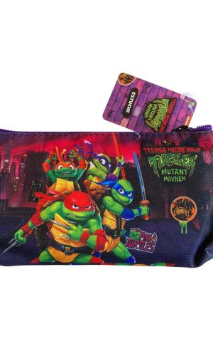 Pack Escolar Tortugas Ninja – Estuche + lápices de cera