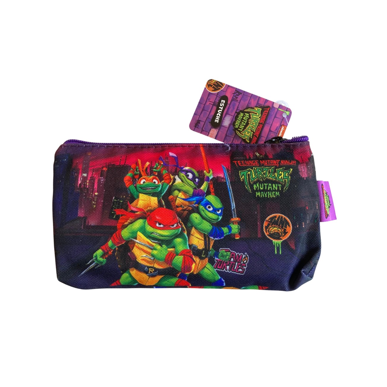 ESTUCHE TORTUGAS NINJA