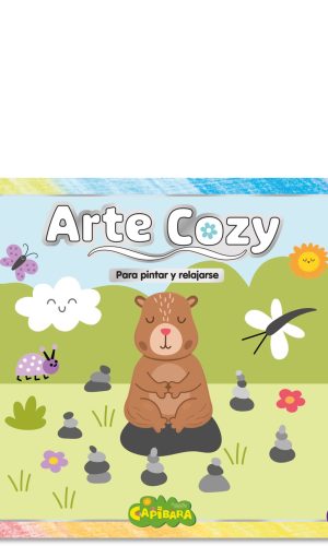 Libro para colorear – Arte Cozy Capibara