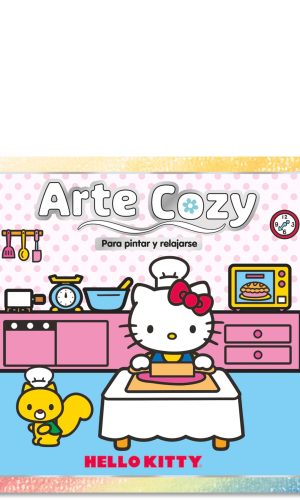 Libro para colorear – Arte Cozy Hello Hitty