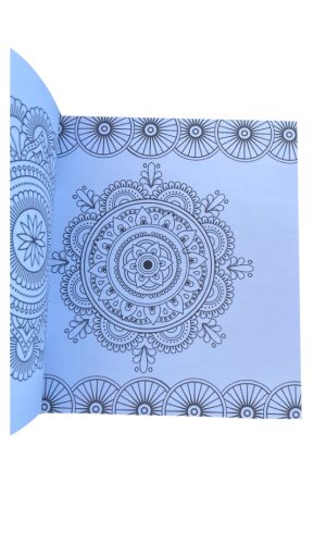 Libro para colorear – Conecta con tu ser interior + 12 lápices pastel