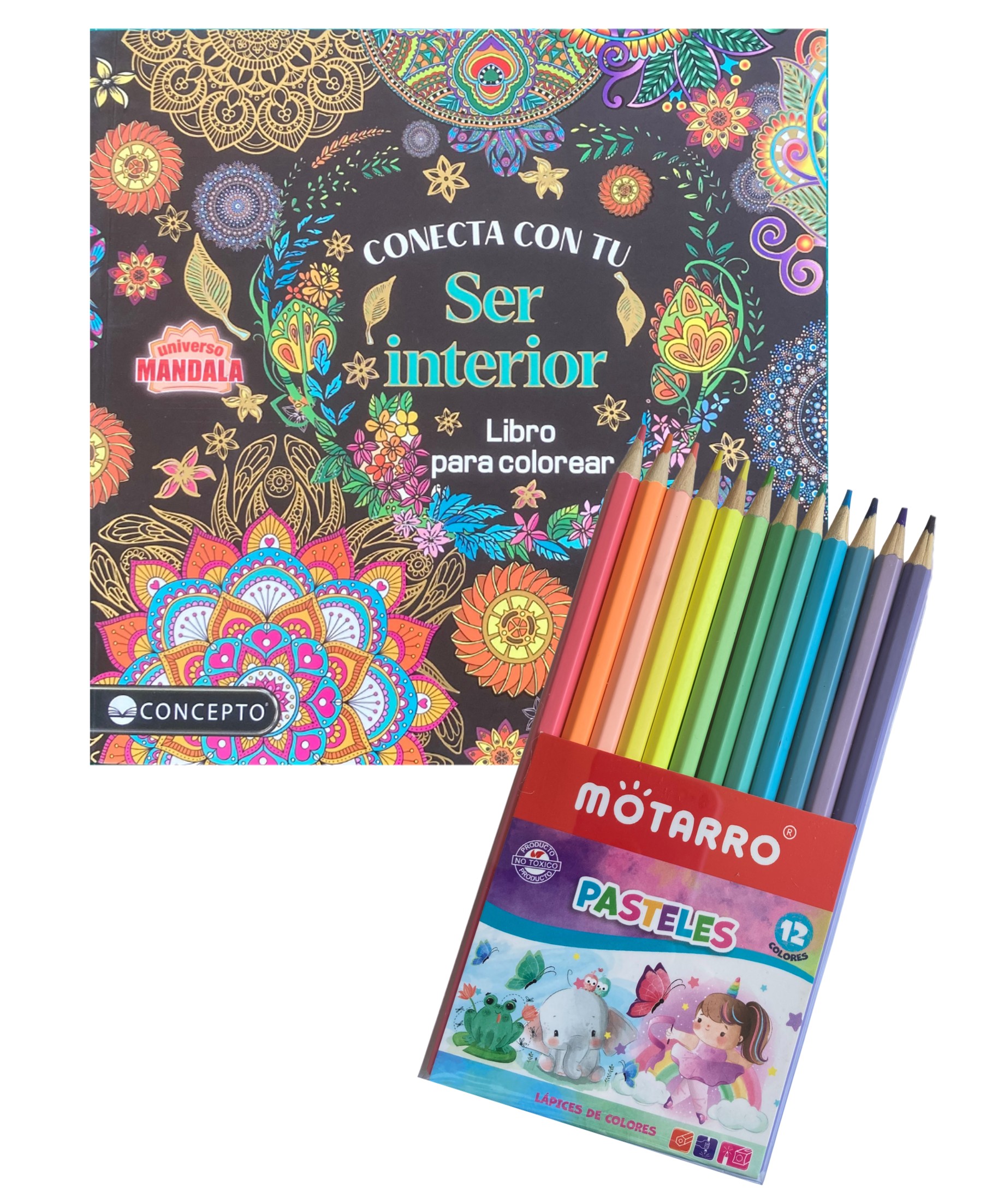 CONECTA CON TU SER INTERIOR + LÁPICES PASTEL
