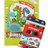 JUEGO Y COLOREO DINOSAURIOS