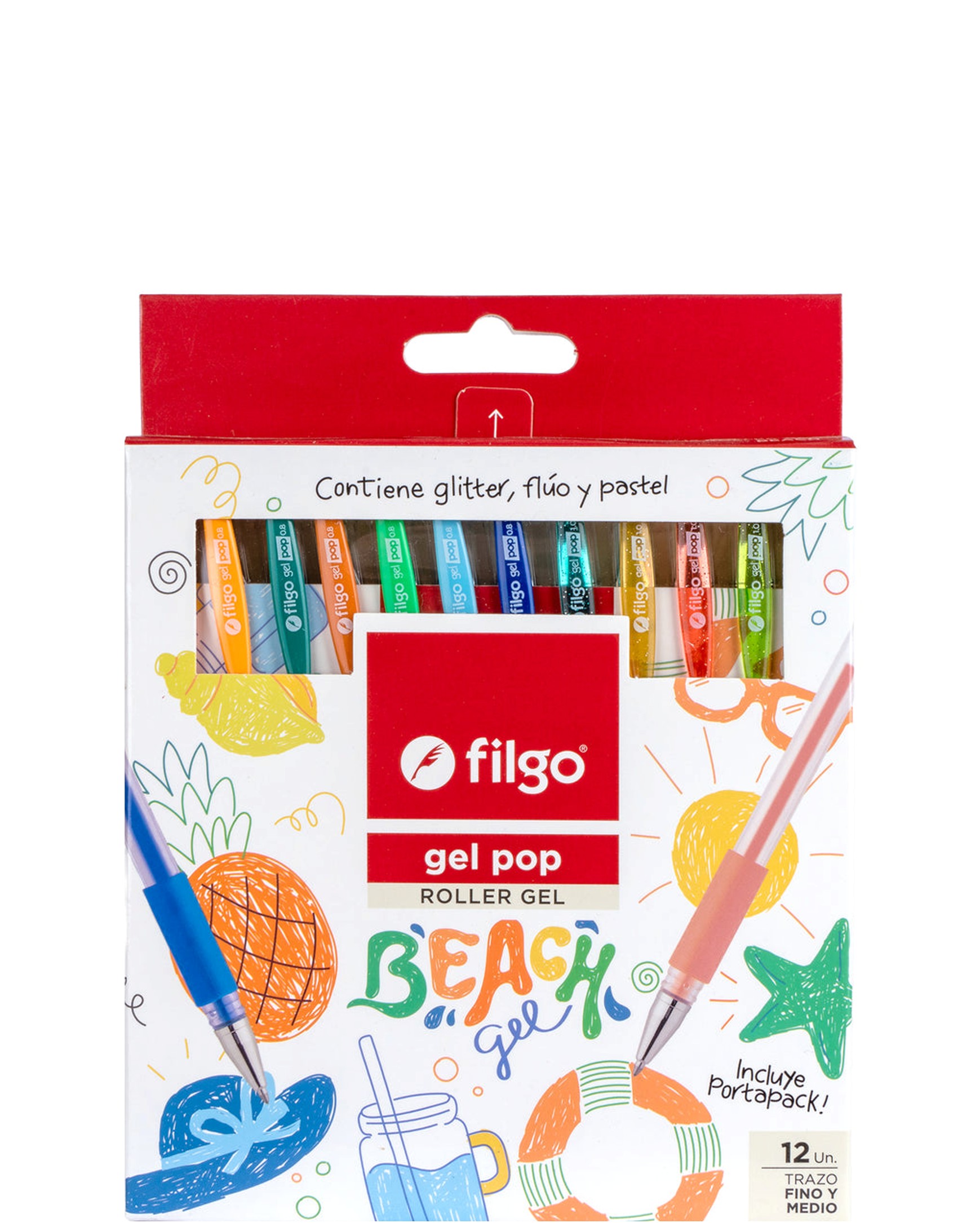 BOLÍGRAFO FILGO ROLLER GEL POP BEACH
