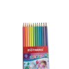 LÁPICES DE COLORES PASTEL 12 UNIDADES MOTARRO