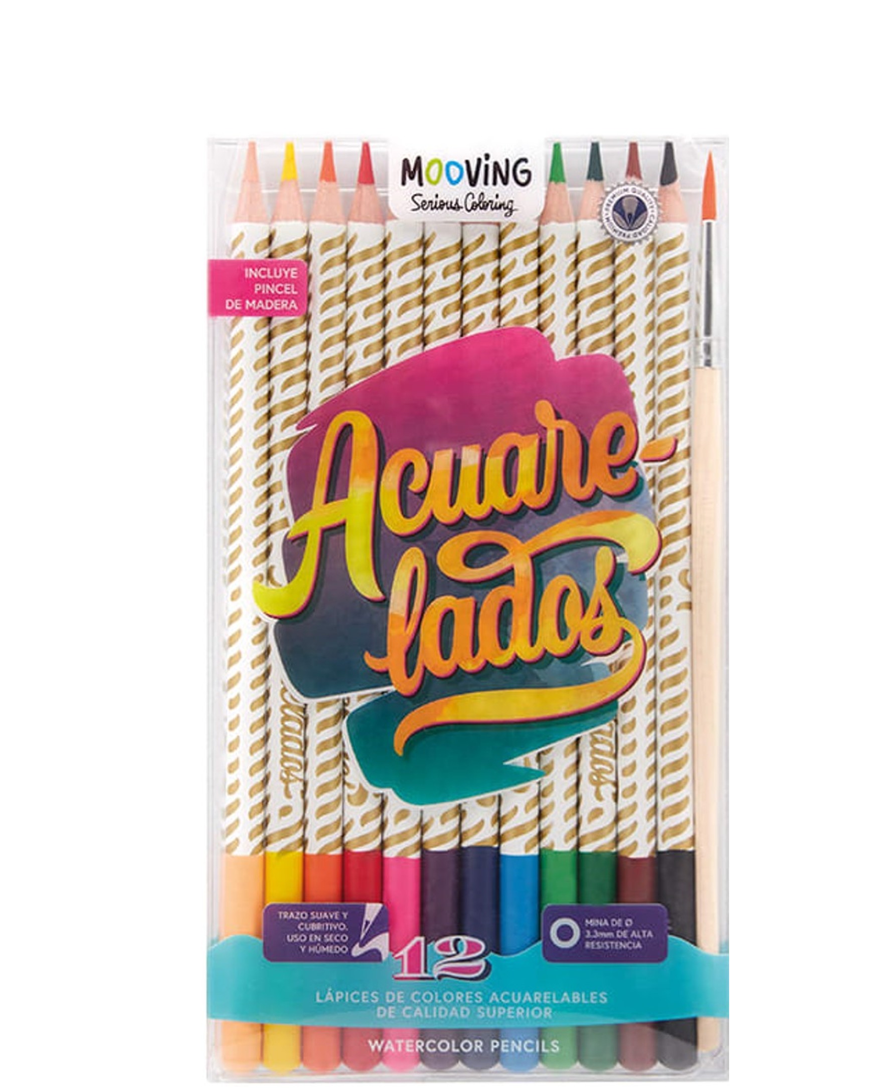 LAPICES MOOVING ACUARELADOS