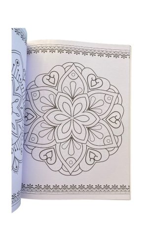 Pack Libros para colorear – Mandalas Patrones de Serenidad + Patrones de Calma + 18 lápices de colores