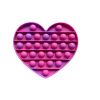 POP IT GALAXY 2 POP IT SILICONA - CORAZÓN MORADO