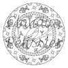 PINTEMOS CHILE CON MANDALAS