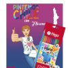 PINTEMOS CHILE CON FLORENCIA + 12 LAPICES PINTO FILGO